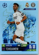 fotbalová kartička 2024-25 Topps Match Attax UEFA Club Competitions 125 Aurelien Tchouameni (Real Madrid CF)