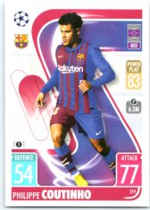 fotbalová kartička 2021-22 Topps Match Attax UEFA Champions 219 Phelipe Coutinho FC Barcelona