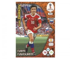 Fotbalová kartička Panini Adrenalynl XL World Cup Russia 2018 Fans Favourite 393 Yuri Zhirkov