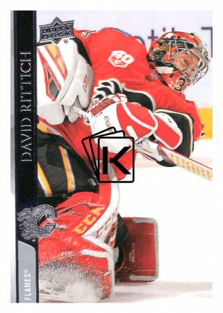 2020-21 UD Series One 30 David Rittich - Calgary Flames