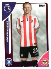 fotbalová kartička 2025-26 Topps  Premier League 63 Mikkel Damsgaard (Brentford)