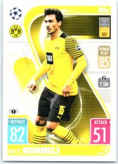 fotbalová kartička 2021-22 Topps Match Attax UEFA Champions 175 Mats Hummels Borussia Dortmund