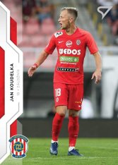 fotbalová kartička SportZoo 2020-21 Fortuna Liga Base 101 Jan Koudelka FC Zbrojovka Brno