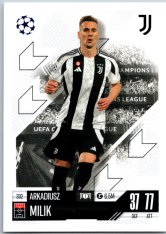 fotbalová kartička 2024-25 Topps Match Attax UEFA Club Competitions 332 Arkadiusz Milik (Juventus)