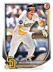Baseballová karta 2025 Bowman 64 Jackson Merrill, San Diego Padres