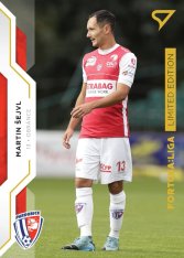 fotbalová kartička SportZoo 2020-21 Fortuna Liga Gold Limited 136 Martin Šejvl FK Pardubice /99