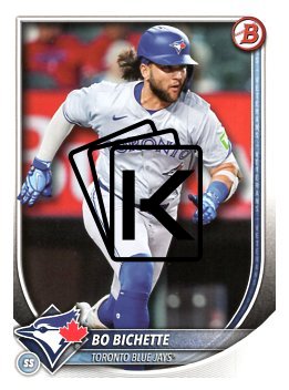 Baseballová karta 2025 Bowman 92 Bo Bichette, Toronto Blue Jays