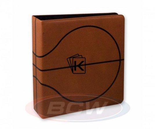 Album BCW Basketball 3 kroužkové hnědé plastický design balónu