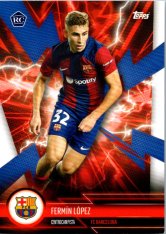 2023-24 Topps FC Barcelona Super Electric BARE-05 Fermín López Rookie