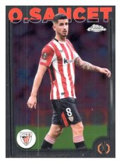fotbalová kartička 2024-25 Topps Chrome UCC 72 Oihan Sancet, Athletic Club