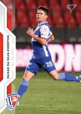 fotbalová kartička SportZoo 2020-21 Fortuna Liga Serie 2 řadová karta 318 Paixao da Silva Ewerton FK Pardubice