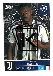 2025-26 Topps Champions League Juventus 246 Pierre Kalulu