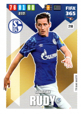 Fotbalová kartička Panini Adrenalyn XL FIFA 365 - 2020 Team Mate 218 Sebastian Rudy Schalke 04