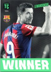 fotbalová karta Panini Top Class  184  Robert Lewandowski (FC Barcelona)