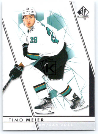2022-23 Upper Deck SP Authentic 28 Timo Meier - San Jose Sharks