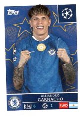 2025-26 Topps Champions League Chelsea FC 163 Alejandro Garnacho