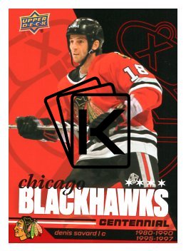 2025-26 Upper Deck Centennial Chicago Blackhawks 73 Denis Savard