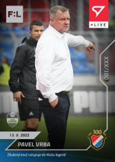 fotbalová kartička SportZoo 2022-23 Live L-013 Pavel Vrba FC Baník Ostrava