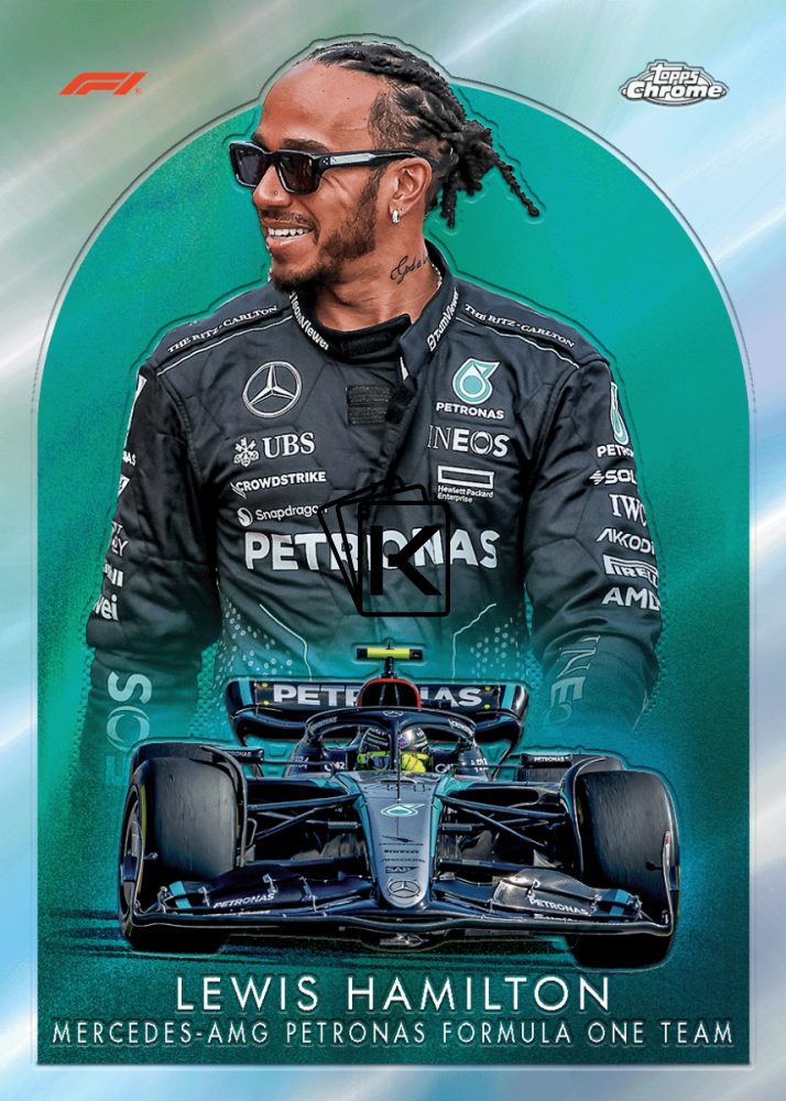 2024 Topps Chrome Formula 1 Qualifying Lap Box Kartičkárna