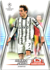 Fotbalová kartička 2022-23 Topps NTCD-14 Federico Chiesa Juventus
