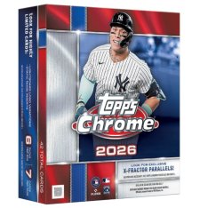 2026 Topps Chrome Baseball Mega Box