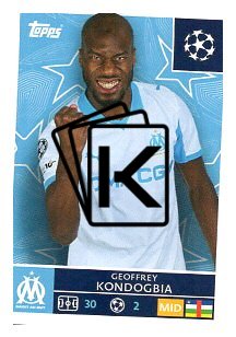 2025-26 Topps Champions League  Olympique de Marseille 348 Geoffrey Kondogbia