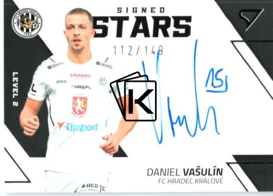 2022-23  Sprotzoo Fortuna Liga Singed Stars Level 2 Daniel Vašulín FC Hradec Králové