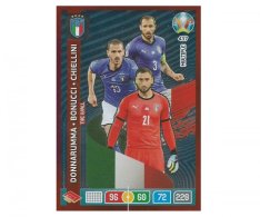 Panini Adrenalyn XL UEFA EURO 2020 Multiple The Wall 437 Donnarumma Bonucci Chiellini Italy