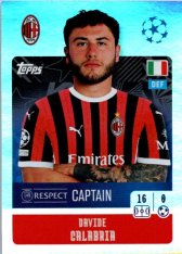 2024-25 Topps Champions League 29 Davide Calabria (AC Milan)