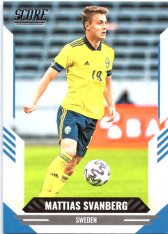 2021-22 Panini Score FIFA 2 Mattias Svanberg - Sweden