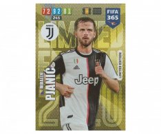 Fotbalová kartička Panini FIFA 365 – 2020 Limited Edition Miralem Pjanic Juventus