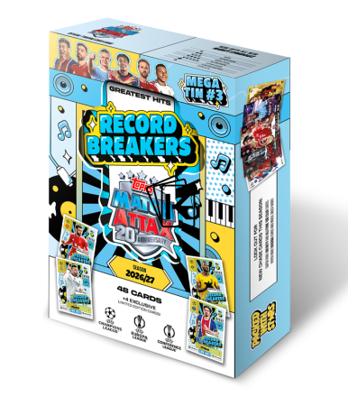 2026-27 Topps Match Attax UEFA Club Competitions Mega Tin 3 (Record Breakers)