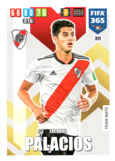Fotbalová kartička Panini Adrenalyn XL FIFA 365 - 2020 Team Mate 311 Exequiel Palacios River Plate
