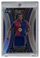 relic karta Panini Select Jules Koundé FC Barcelona Relic
