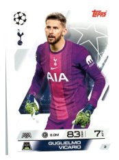 fotbalová kartička 2025-26 Topps Match Attax UCC 2 Guglielmo Vicario (Tottenham Hotspur)