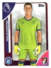 fotbalová kartfička 2025-26 Topps  Premier League 38 Kepa Arrizabalaga (AFC Bournemouth)