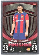 Fotbalová kartička 2023-24 Topps Match Attax UEFA Club Competitions  135 Robert Lewandowski FC Barcelona
