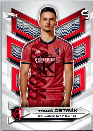 2024 Topps Superstars MLS 108 Tomáš Ostrák ST. Louis City SC