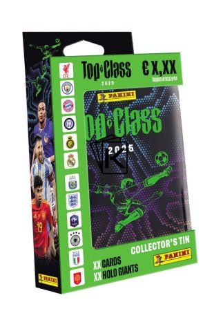 2025 Panini Top Class Malá Plechová krabička