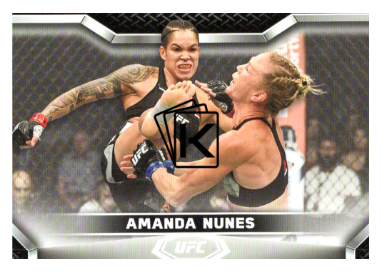2020 Topps UFC Knockout 12 Amanda Nunes - Bantamweight