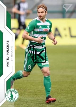 fotbalová kartička SportZoo 2020-21 Fortuna Liga Serie 2 řadová karta 252 Matěj Pulkrab Bohemians Praha