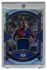 relic karta Panini Select Swatches Raphinha FC Barcelona Relic