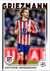 fotbalová kartička 2024-25 Topps UEFA Club Competitions Flagship 8 Antoine Griezmann Atletico de Madrid