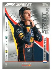2025 Topps Turbo Attax F1 Oracle Red Bull Racing Sprint Superstars  152 Max Verstappen