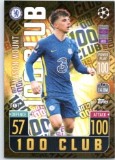 fotbalová kartička 2021-22 Topps Match Attax UEFA Champions League 100 Club 456 Mason Mount Chelsea FC