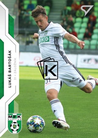 fotbalová kartička SportZoo 2020-21 Fortuna Liga Base 161 Lukáš Bartošák MFK Karviná