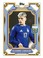 fotbalová kartička 2024-25 Topps Argentina Argentine Tango 38 Alejandro Garnacho