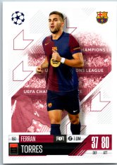 fotbalová kartička 2024-25 Topps Match Attax UEFA Club Competitions  150 Ferran Torres (FC Barcelona)