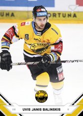 hokejová kartička 2021-22 SportZoo Tipsport Extraliga 201 Uvis Janis Balinski HC Verva Litvínov