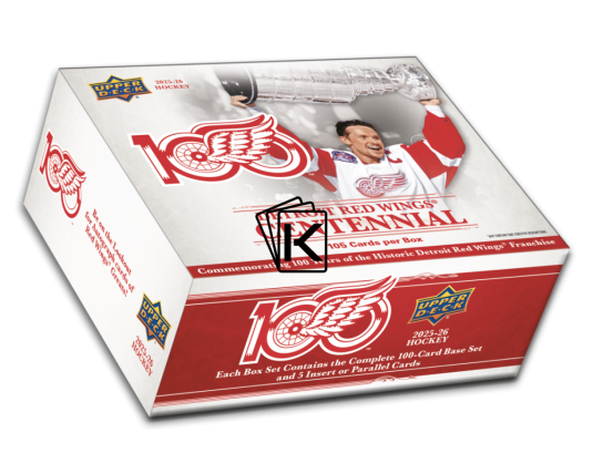 2025-26 Upper Deck Detroit Red Wings Centennial Box Set